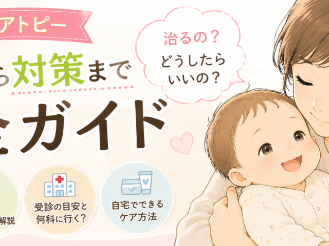 赤ちゃんのアトピーの原因とは？治る可能性と正しい対処法を専門家が解説