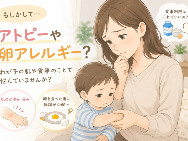 アトピーで卵を食べると悪化する？子どもの卵アレルギーと痒みの原因・対策を専門家が解説