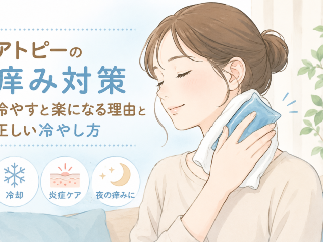 「冷やすと痒みが楽になる」は本当？アトピーの炎症メカニズムを解説