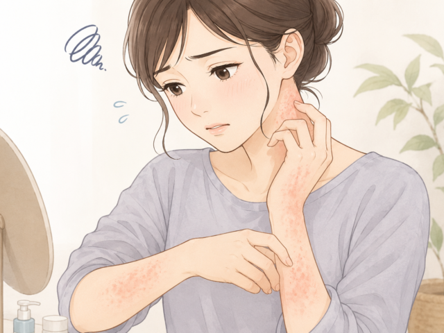 湿疹はストレスが原因？繰り返す痒みとHPA軸の関係を専門家が解説