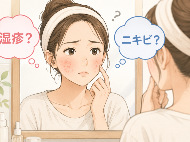 湿疹とニキビの違いとは？見分け方・原因・治療法を専門家がわかりやすく解説