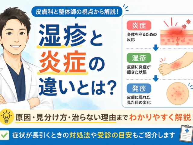 湿疹と炎症は何が違う？HPA軸・自律神経との関係を専門家が解説