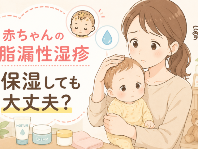 赤ちゃんの脂漏性湿疹に保湿は効果的？自宅でできるセルフケアを解説