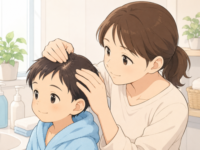 子供の脂漏性湿疹におすすめのシャンプーは？選び方と正しい洗い方を解説