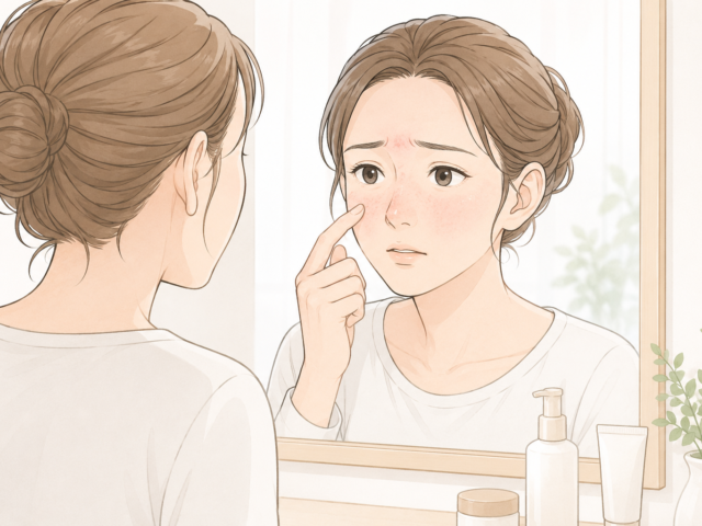 大人の顔にできる脂漏性湿疹とは？原因・治し方・セルフケアを解説