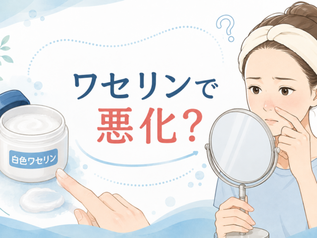 脂漏性湿疹にワセリンを塗ったら悪化？原因と正しい対処法を解説