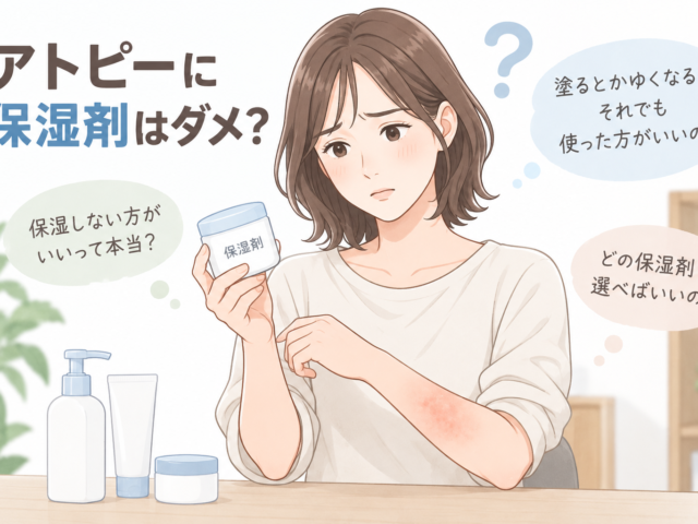 アトピーに保湿剤はダメ？塗るとかゆくなる原因と正しい保湿方法を解説